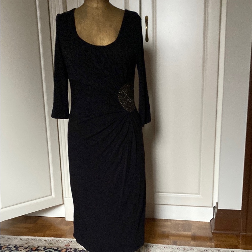 Maternity Elegant Black Dress.